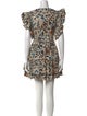 Ulla Johnson Floral Print Mini Dress