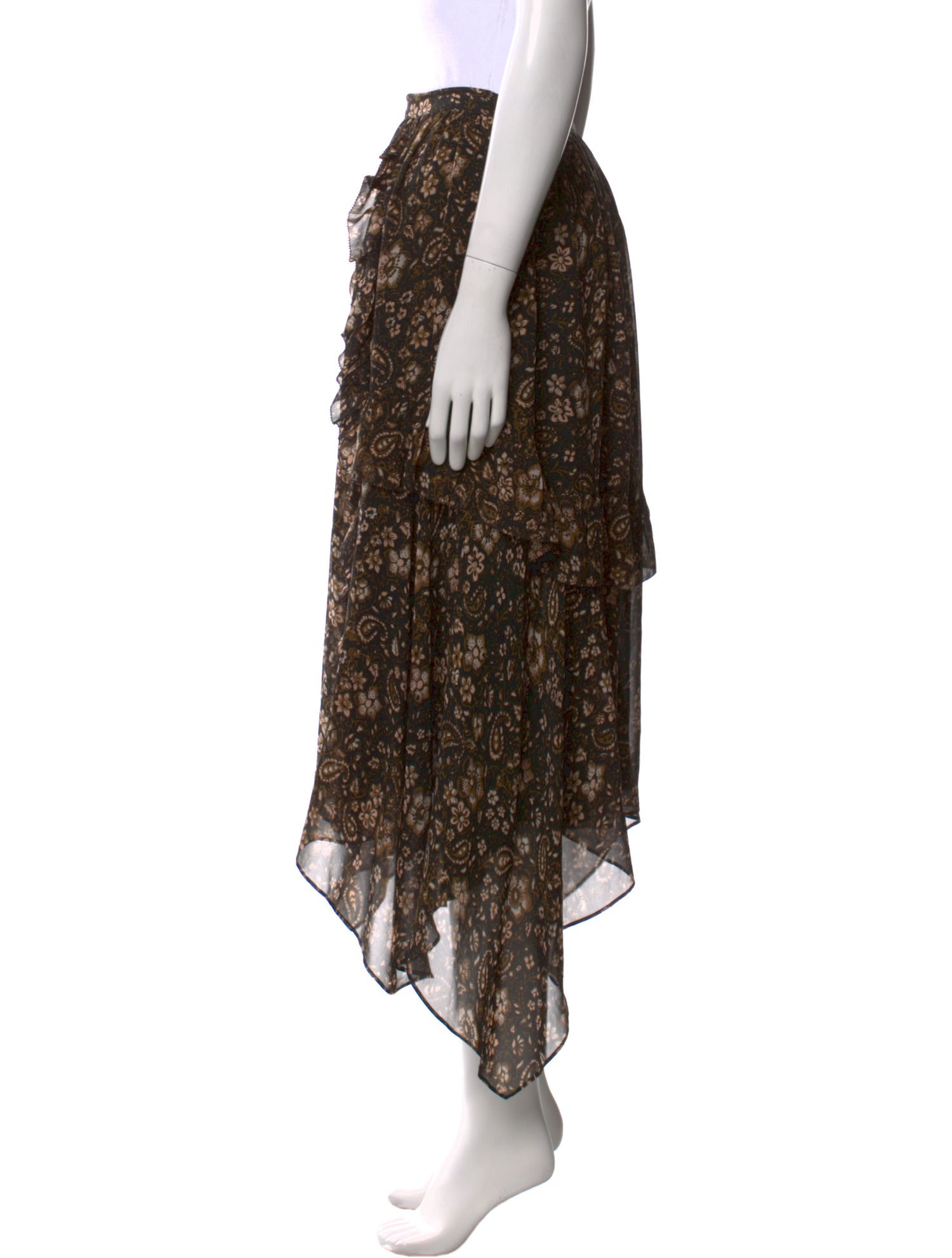 Ulla Johnson Silk Knee-Length Skirt