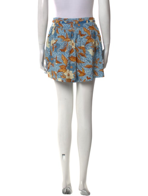 Ulla Johnson Floral Print Mini Shorts