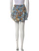 Ulla Johnson Floral Print Mini Shorts