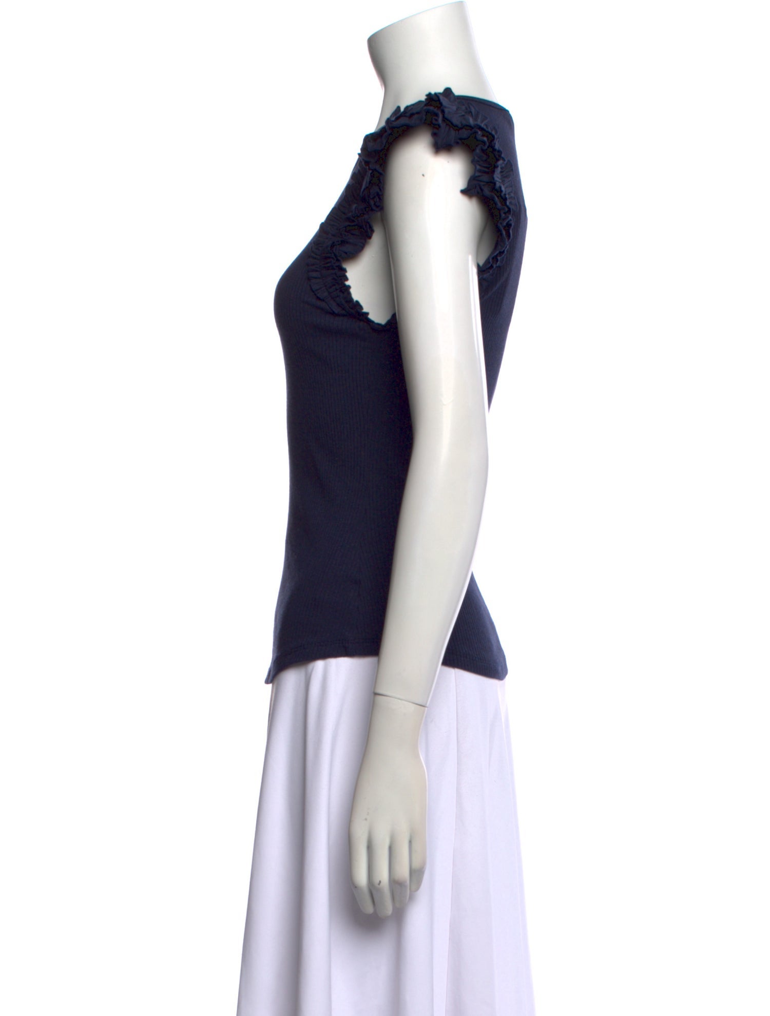 Ulla Johnson Scoop Neck Short Sleeve Top w/ Tags