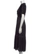 Ulla Johnson V-Neck Midi Length Dress