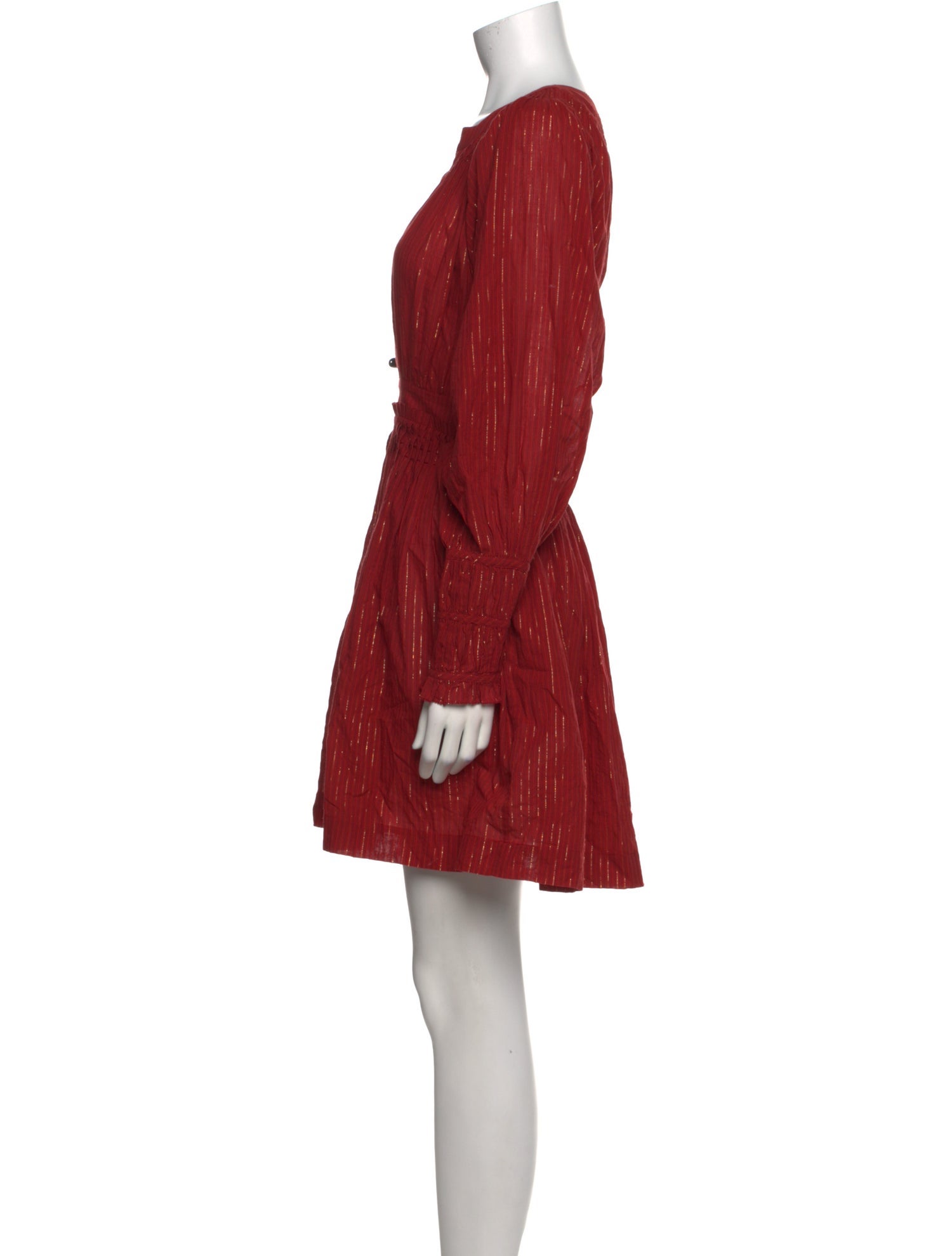 Ulla Johnson V-Neck Mini Dress