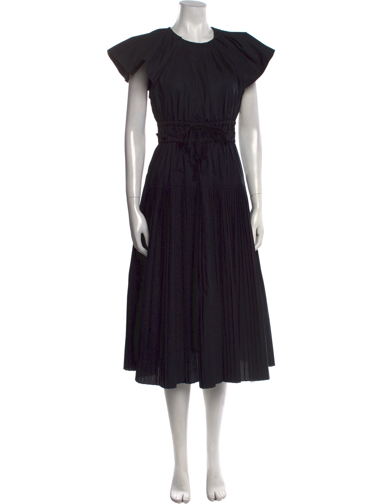 Ulla Johnson Crew Neck Midi Length Dress