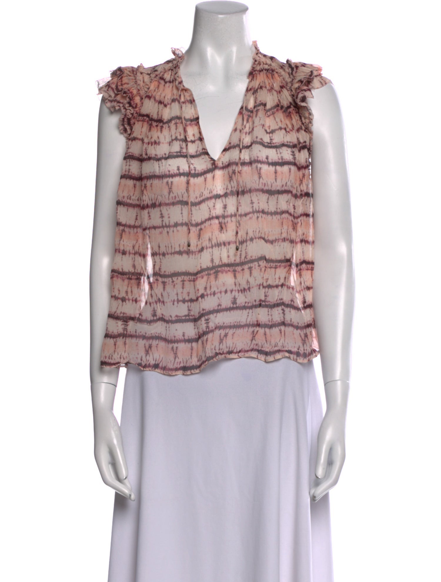 Ulla Johnson Silk Striped Top