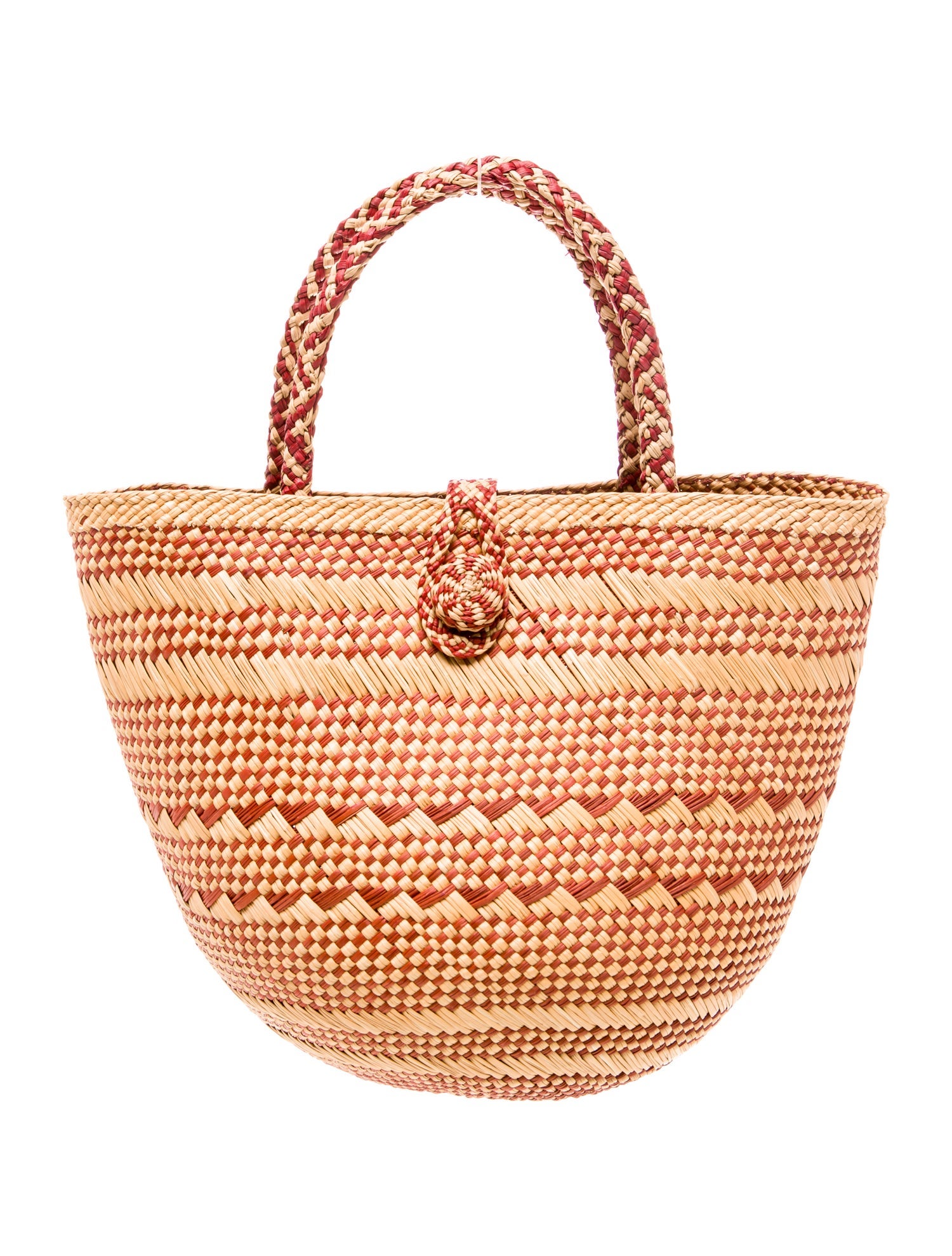 Ulla Johnson Straw Top Handle Bag