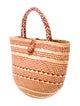 Ulla Johnson Straw Top Handle Bag