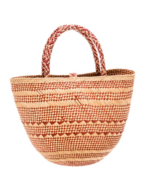 Ulla Johnson Straw Top Handle Bag