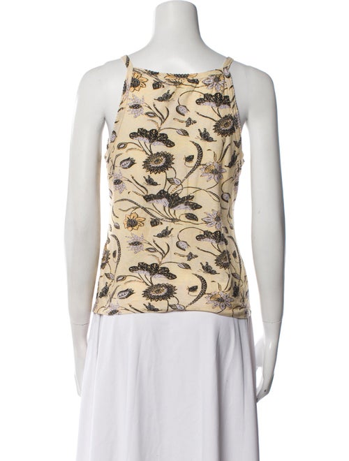 Ulla Johnson Printed Square Neckline Top