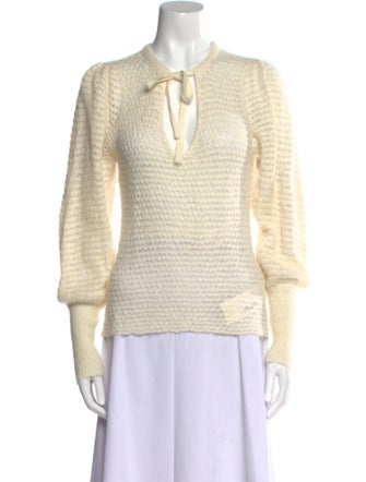 Ulla Johnson Tie Neck Sweater