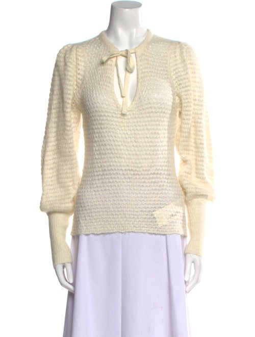 Ulla Johnson Tie Neck Sweater