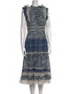 Ulla Johnson Printed Midi Length Dress
