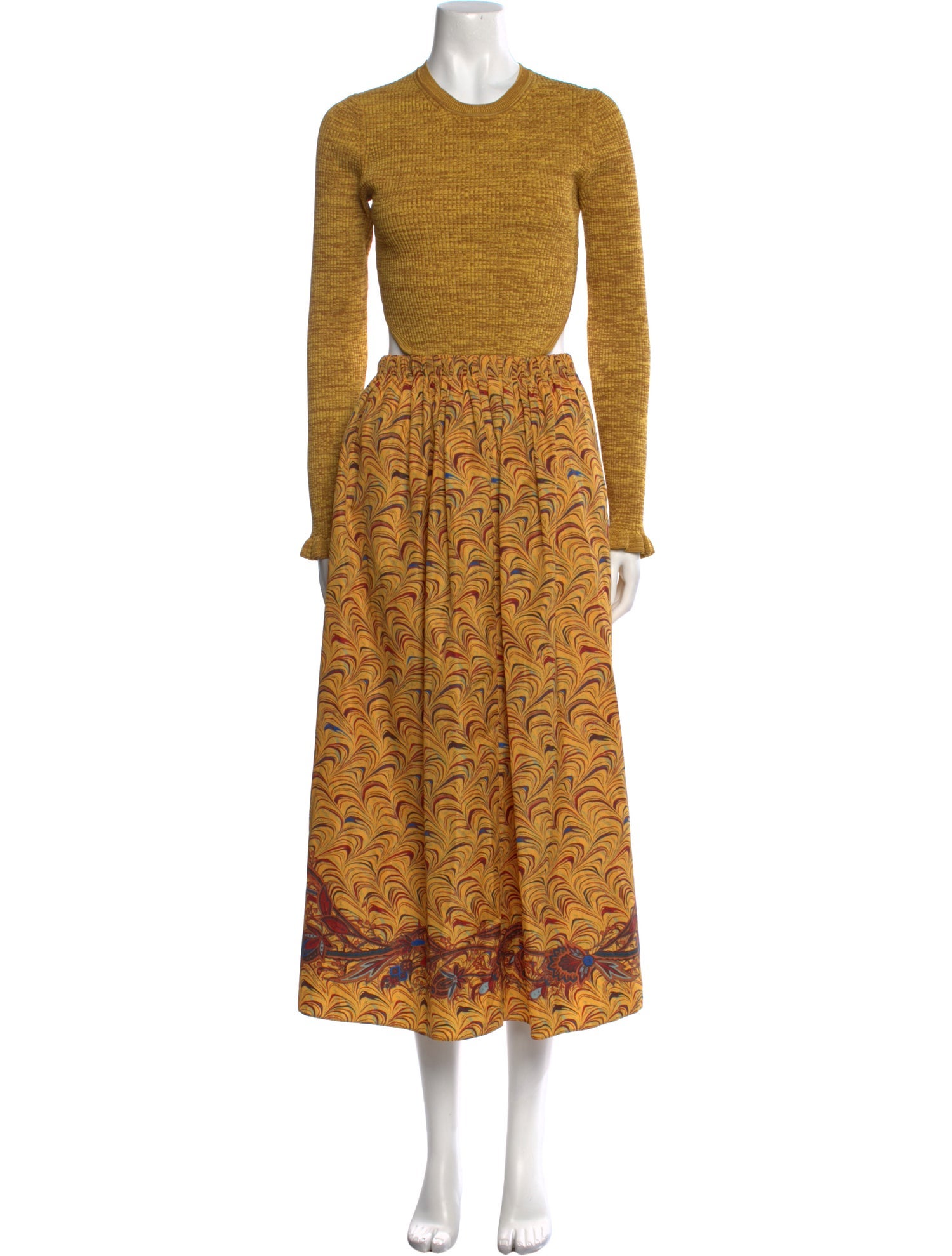 Ulla Johnson Printed Long Dress