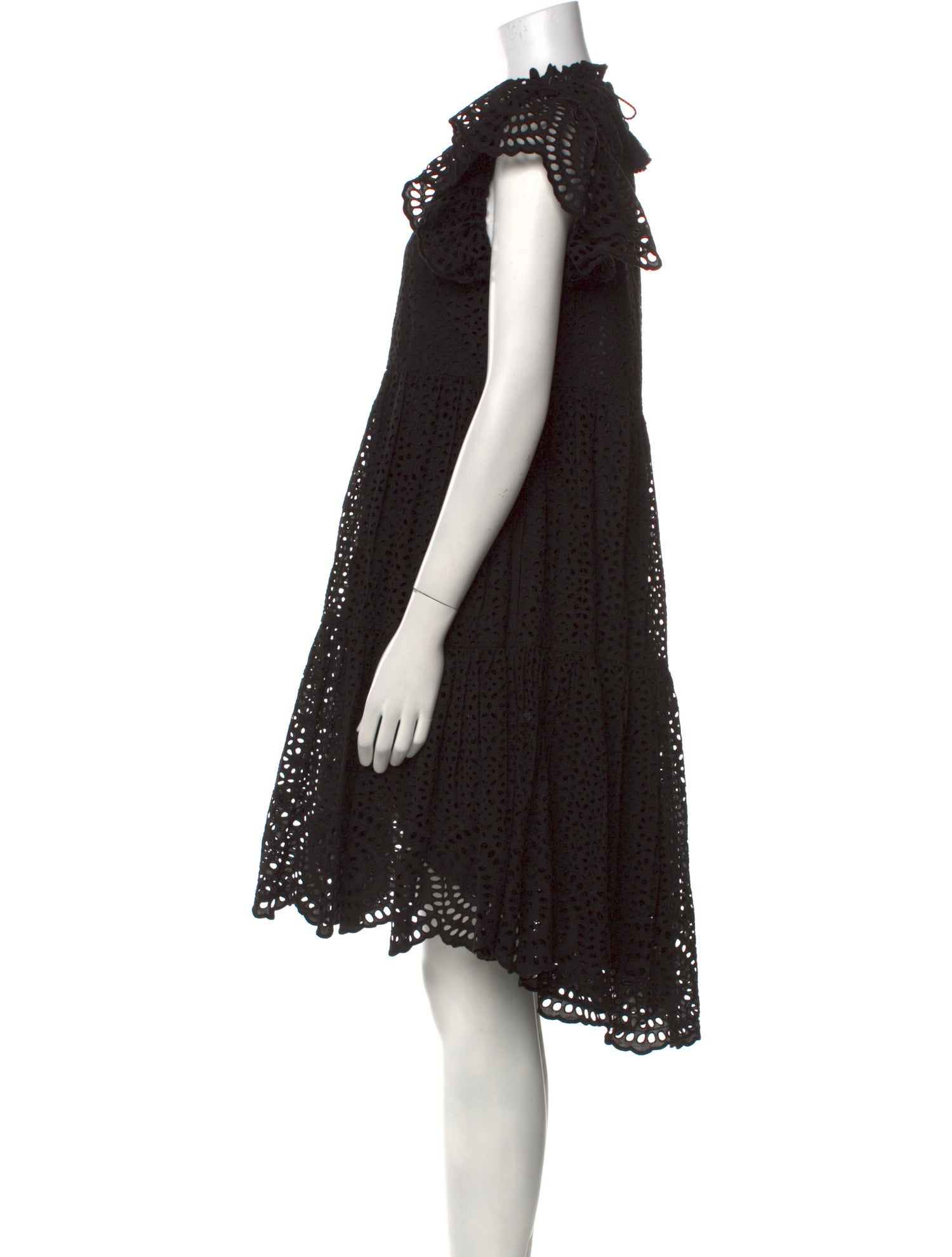 Ulla Johnson Lace Pattern Midi Length Dress