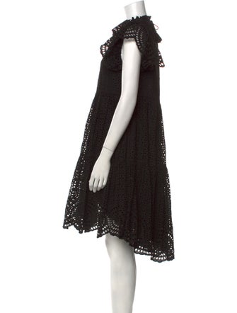 Ulla Johnson Lace Pattern Midi Length Dress