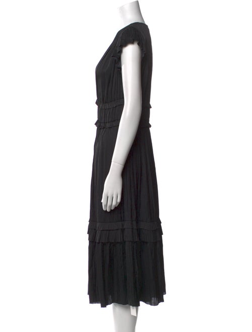 Ulla Johnson V-Neck Midi Length Dress