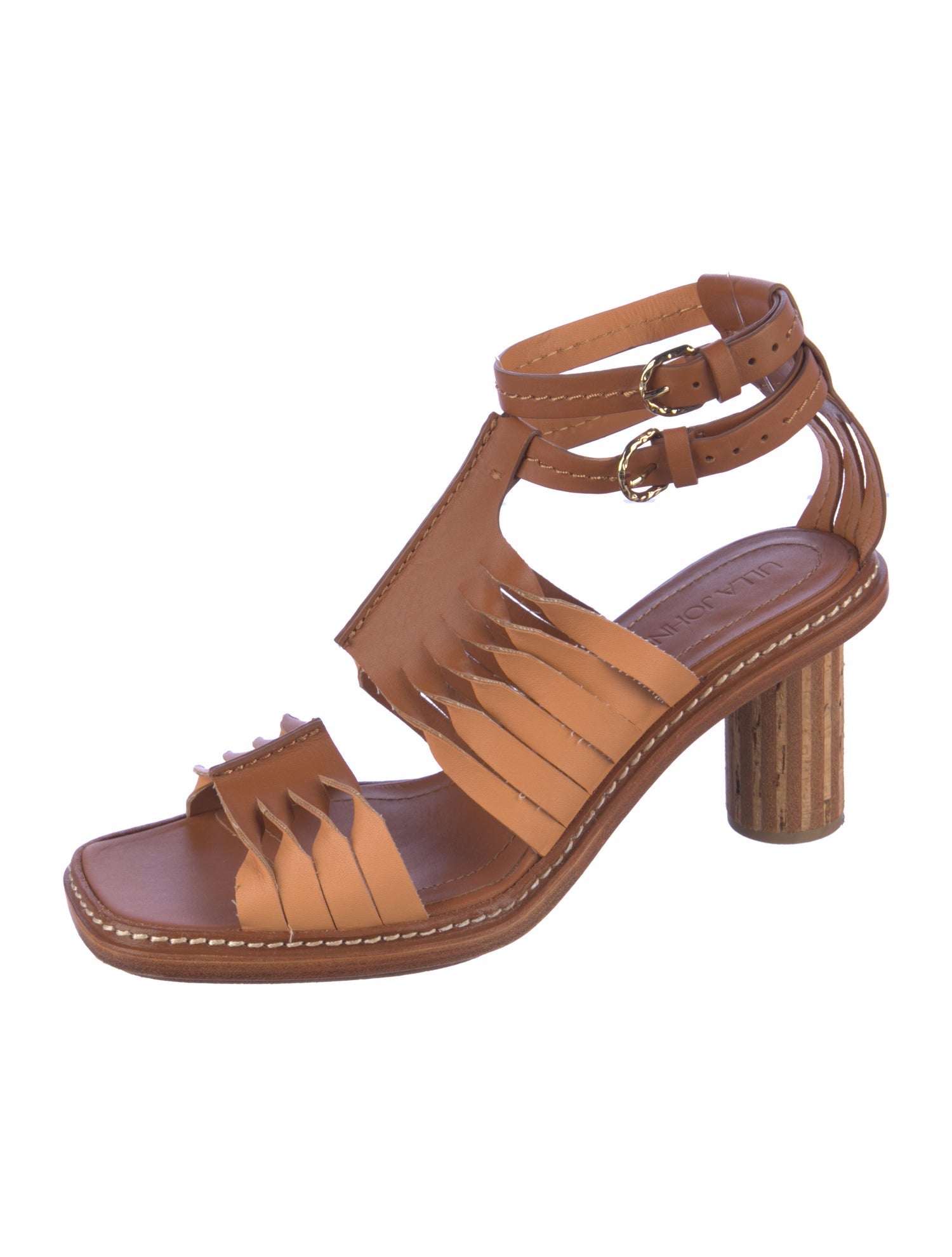 Ulla Johnson Leather Gladiator Sandals