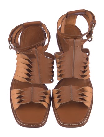 Ulla Johnson Leather Gladiator Sandals