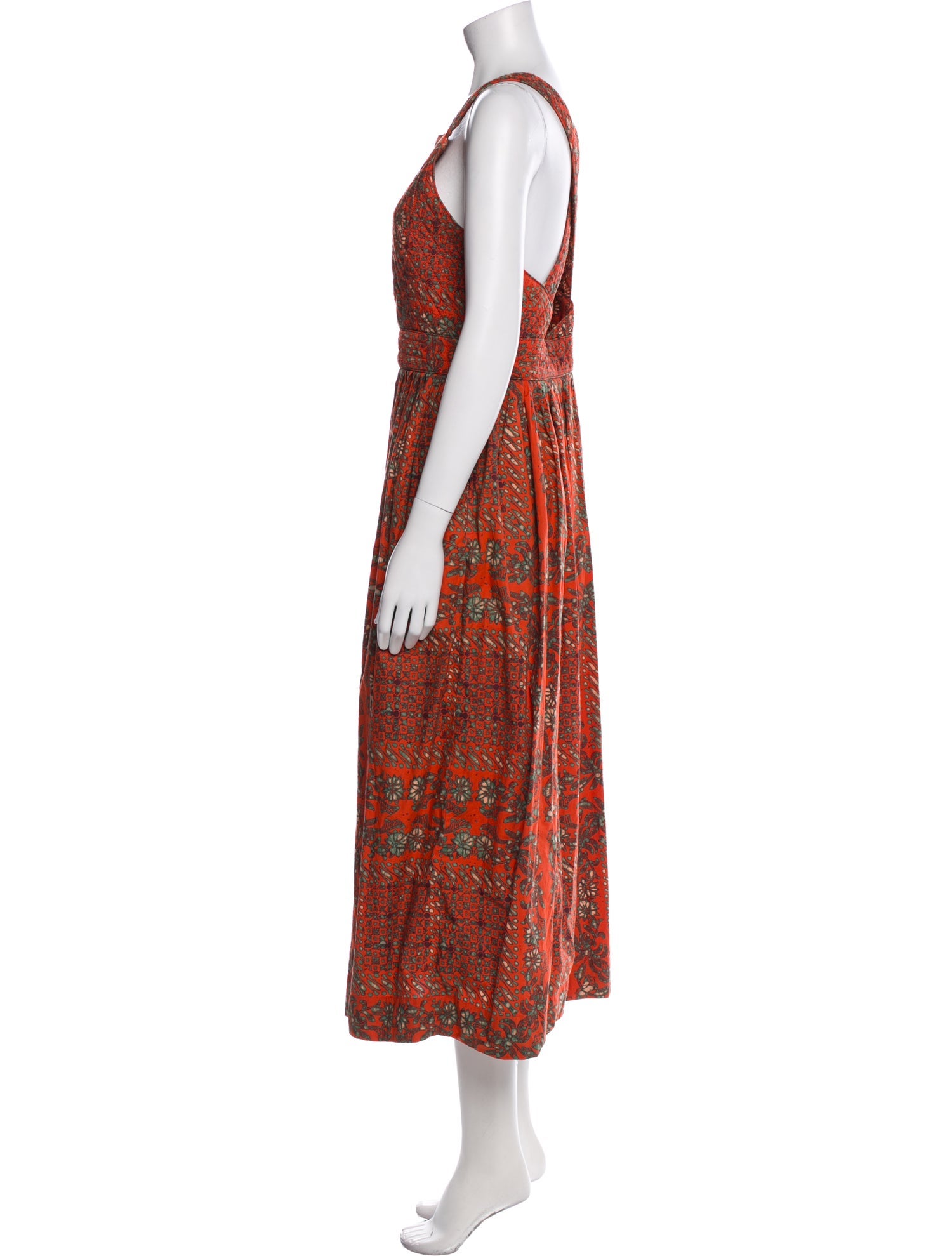Ulla Johnson Printed Long Dress