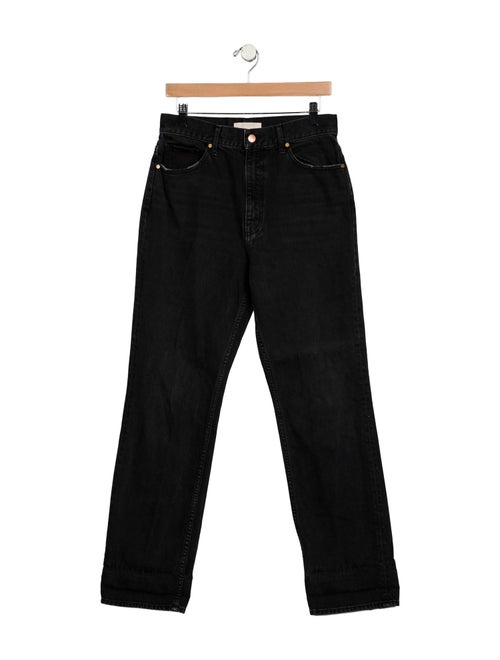 Ulla Johnson High-Rise Straight Leg Jeans