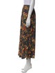 Ulla Johnson Floral Print Midi Length Skirt