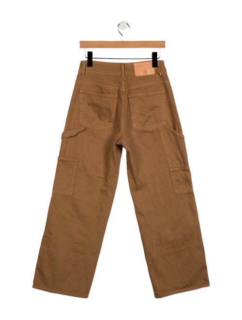 Ulla Johnson High-Rise Wide Leg Jeans