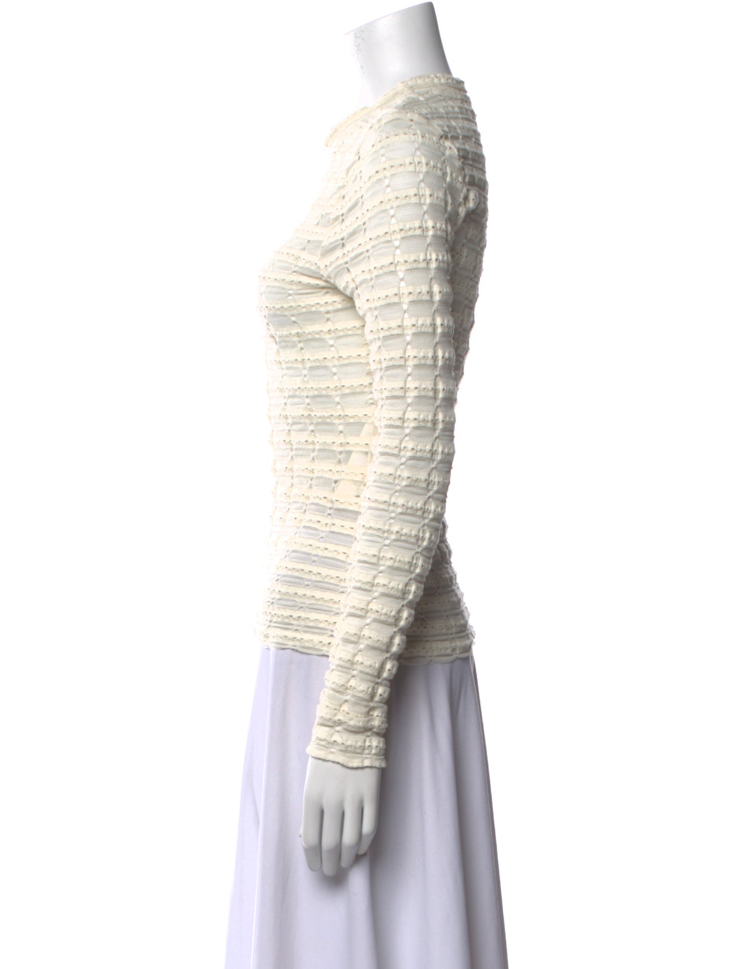 Ulla Johnson Crew Neck Long Sleeve Sweatshirt