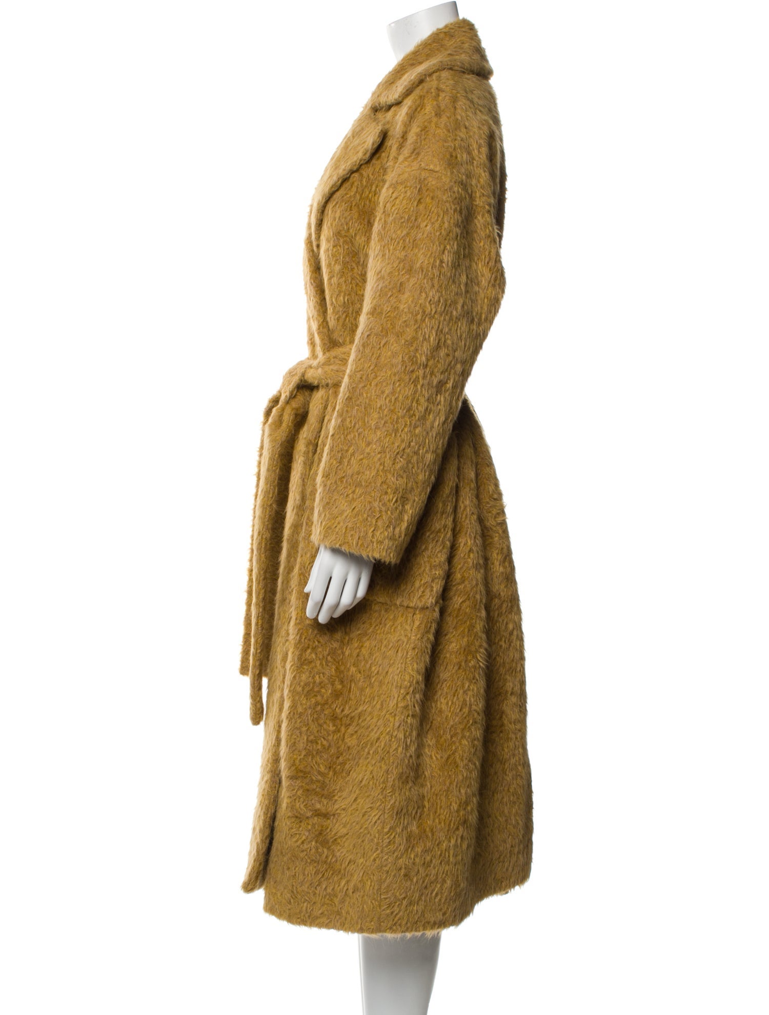 Ulla Johnson Alpaca Faux Fur Coat