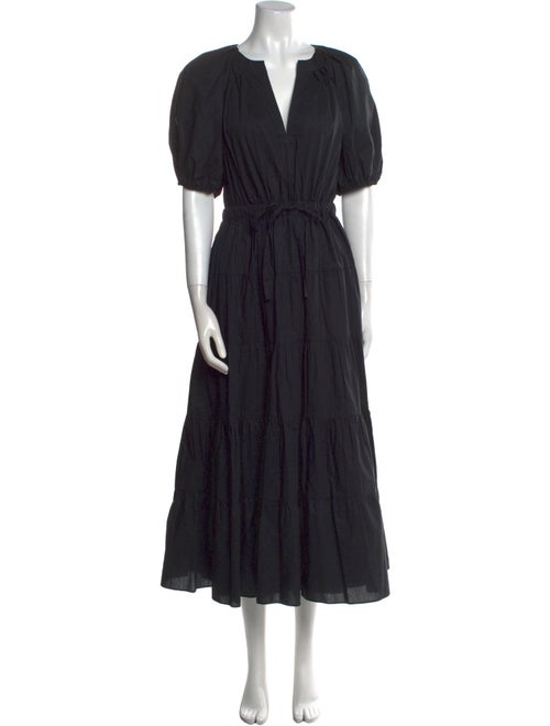 Ulla Johnson V-Neck Long Dress