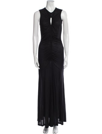 Ulla Johnson Crew Neck Long Dress