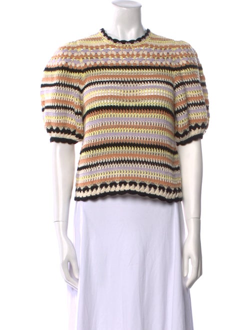 Ulla Johnson Striped Crew Neck Sweater