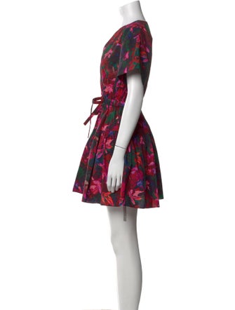 Ulla Johnson Floral Print Mini Dress
