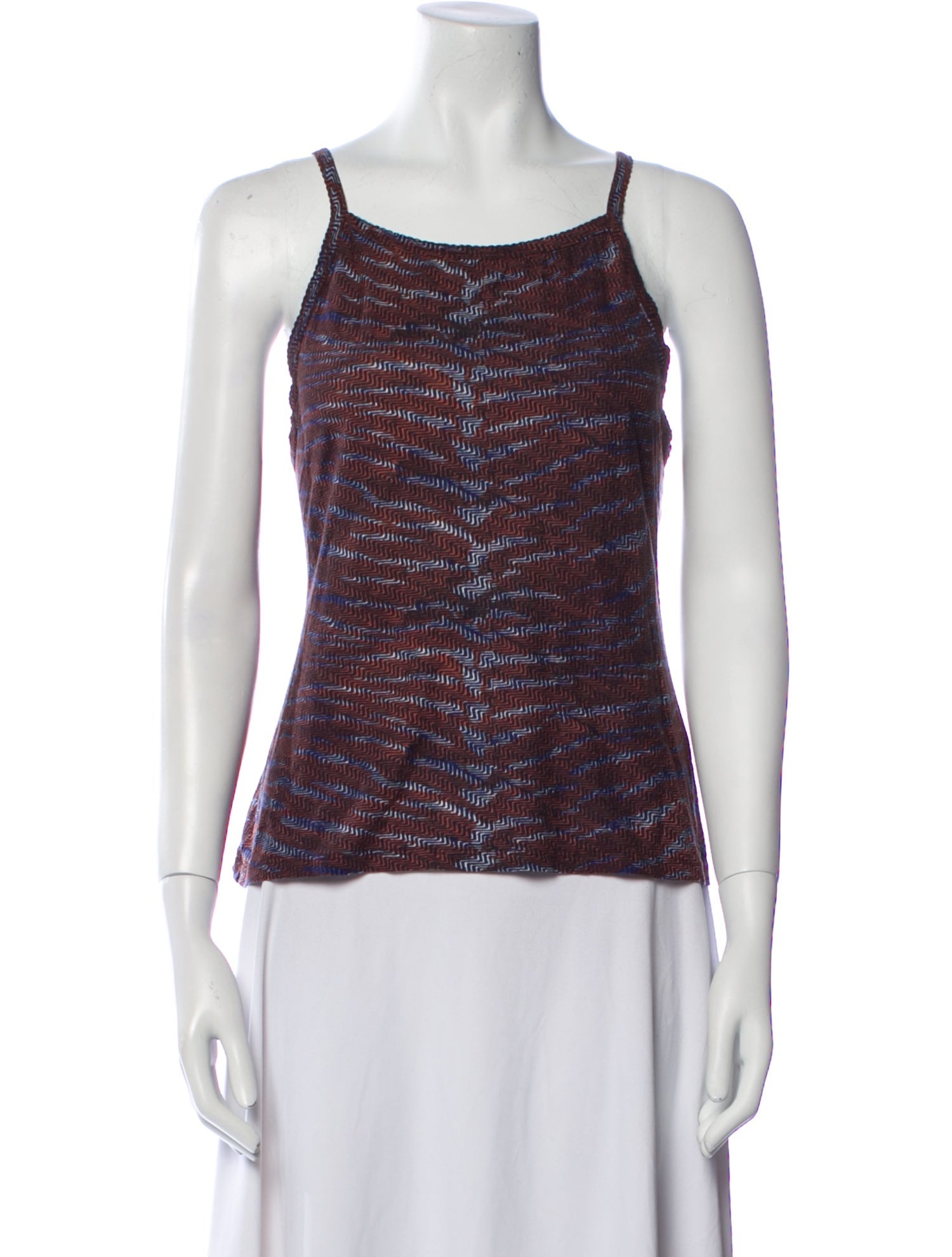 Ulla Johnson Printed Square Neckline Top
