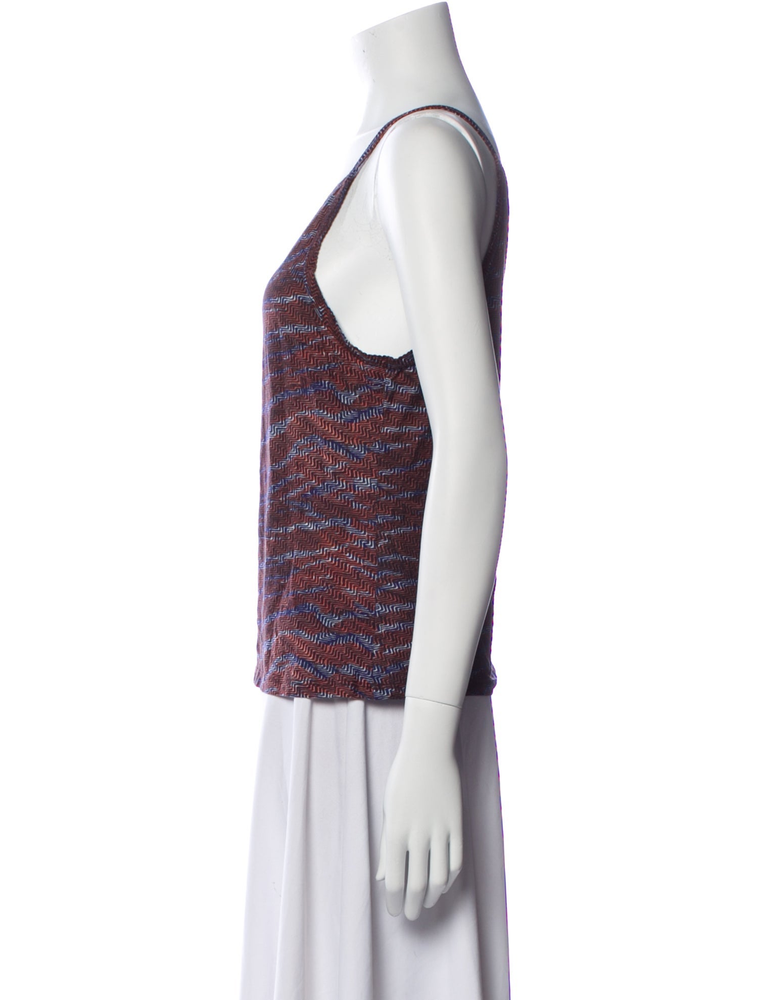 Ulla Johnson Printed Square Neckline Top
