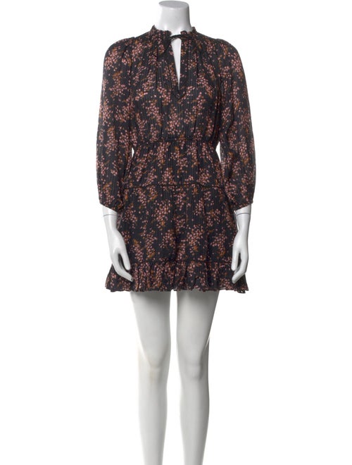Ulla Johnson Floral Print Mini Dress