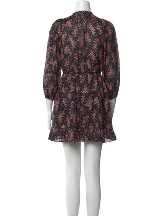 Ulla Johnson Floral Print Mini Dress
