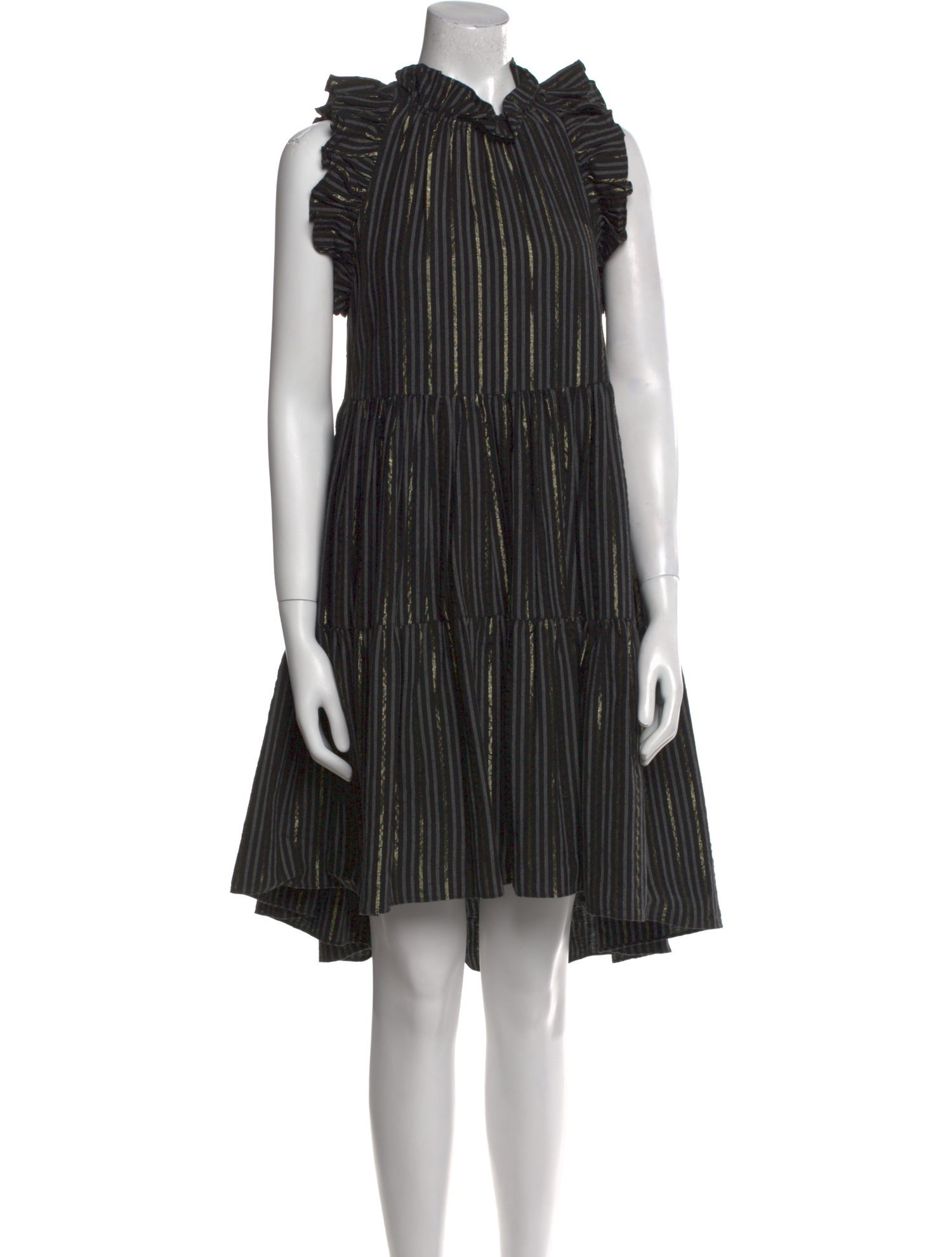 Ulla Johnson Striped Knee-Length Dress