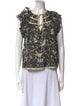 Ulla Johnson Printed Scoop Neck Blouse