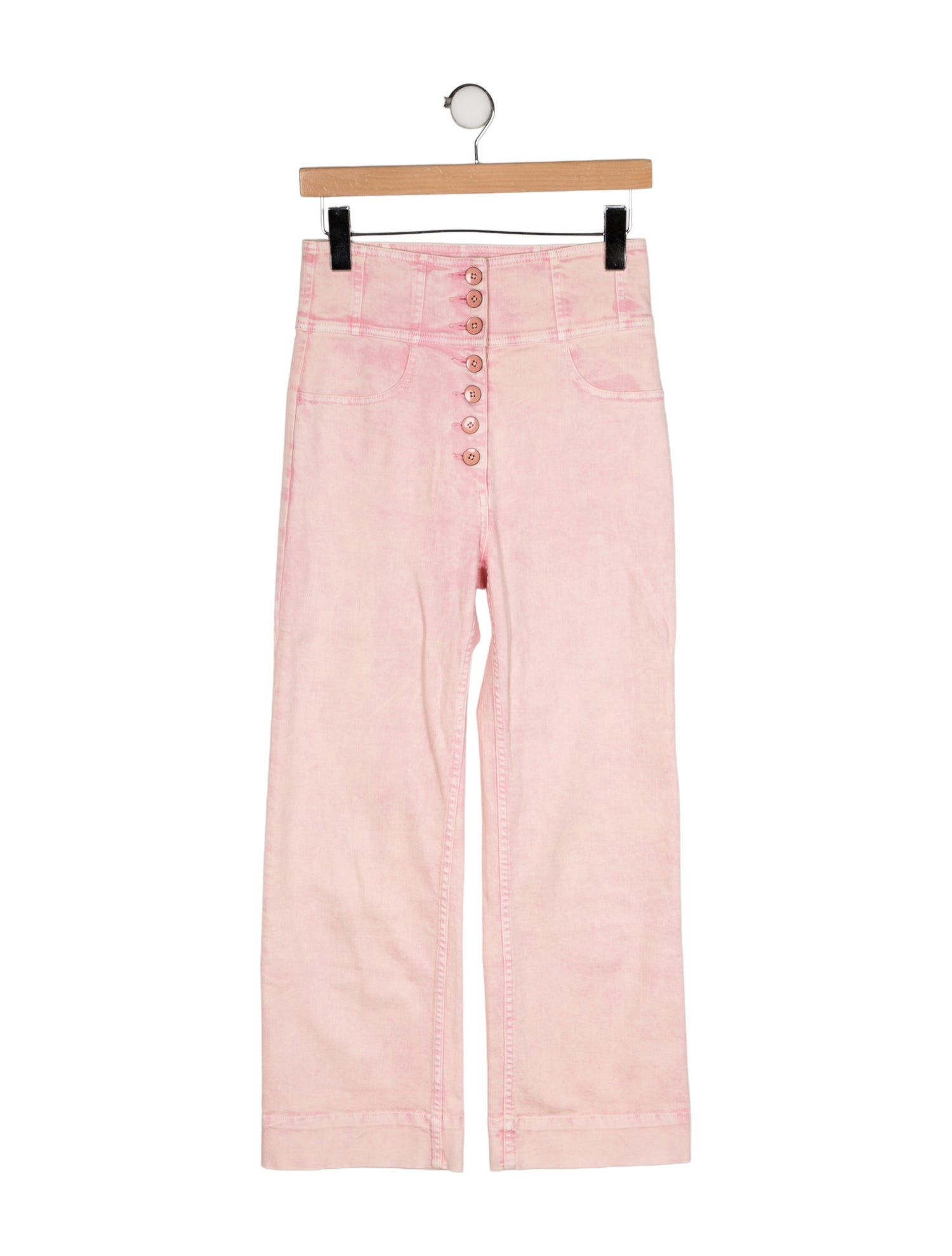 Ulla Johnson High-Rise Wide Leg Jeans