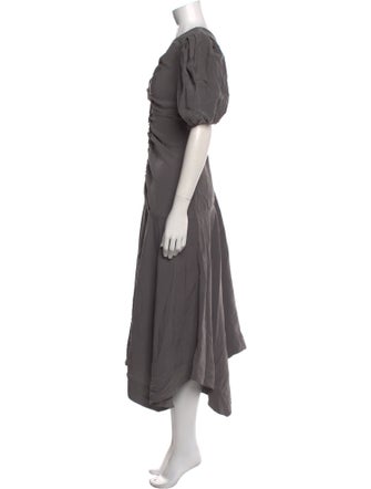Ulla Johnson V-Neck Long Dress