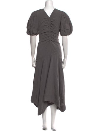 Ulla Johnson V-Neck Long Dress