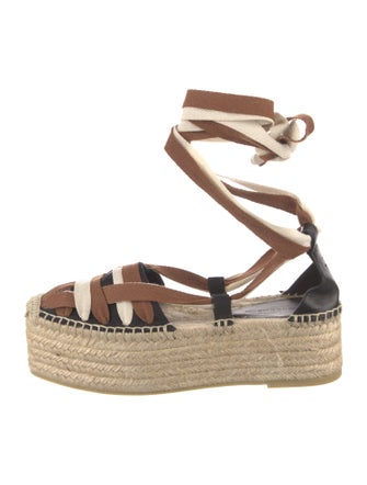 Ulla Johnson Colorblock Pattern Espadrilles