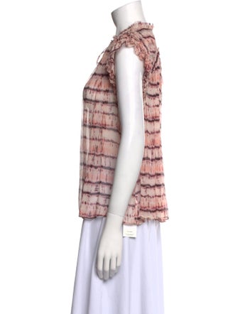 Ulla Johnson Silk Printed Blouse