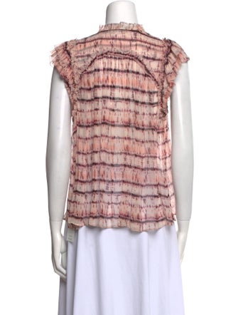 Ulla Johnson Silk Printed Blouse