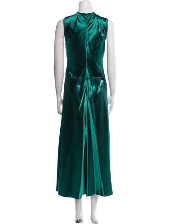 Ulla Johnson Crew Neck Long Dress