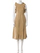 Ulla Johnson Crew Neck Midi Length Dress