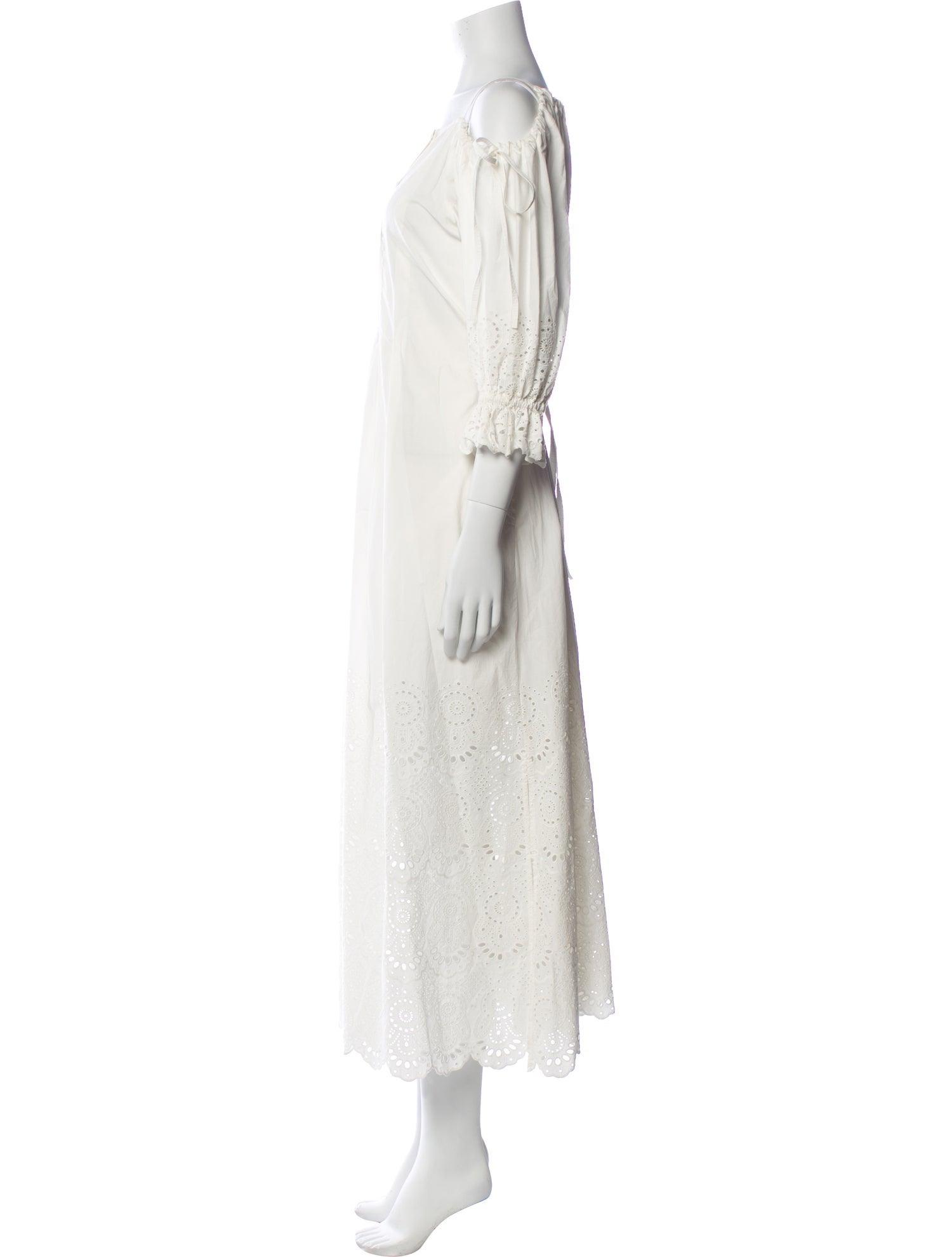 Ulla Johnson Bateau Neckline Long Dress
