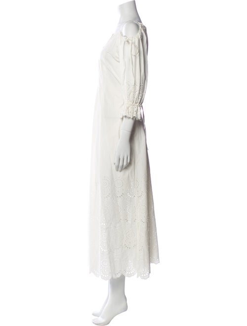 Ulla Johnson Bateau Neckline Long Dress