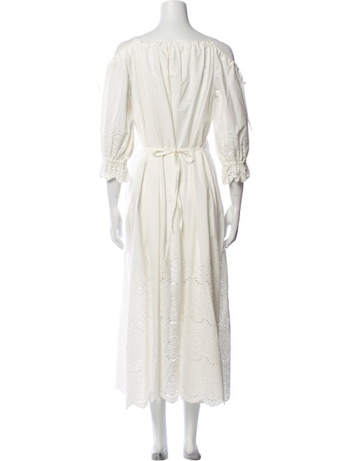 Ulla Johnson Bateau Neckline Long Dress