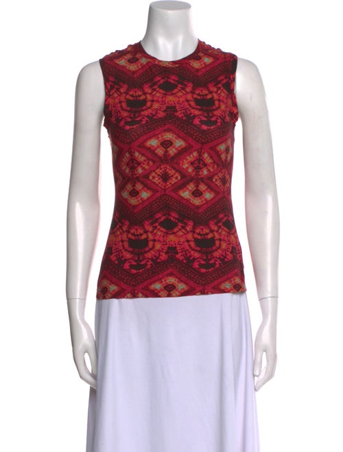 Ulla Johnson Paisley Print Crew Neck Top